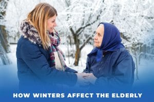 How winter affect elderly