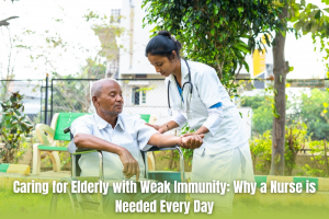 Elderly with Weak Immunity? Why Daily Caregiver or Nurse Support Matters