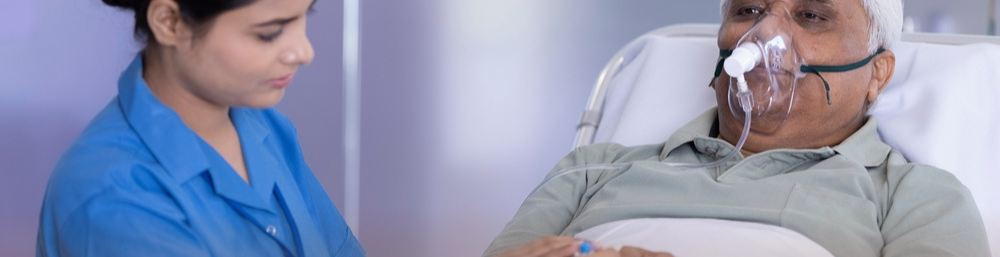 An Terminally Ill Elderly and Nurse